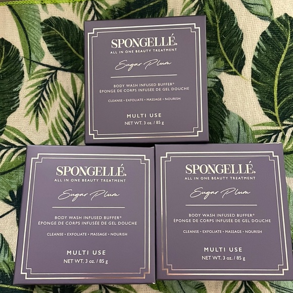 Spongelle Other - 3ct. Spongelle sugar plum
